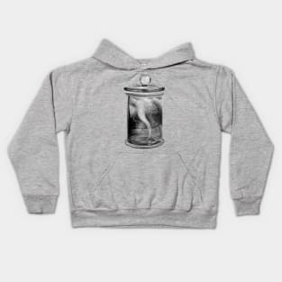 Tornado hurricane twister spell in a bottle - Art Kids Hoodie